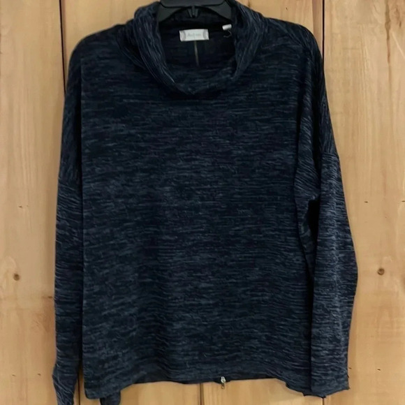 Altar’d State oversized navy mock neck sweater Size S - Picture 1 of 4